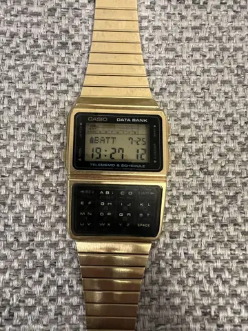 CASIO 카시오 데이터 뱅크 DBC-610 골드