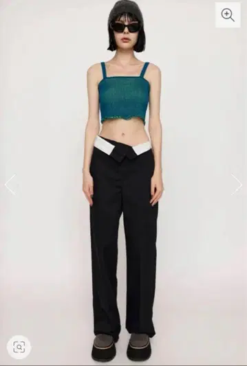 SLY ASYMMETRY BELT SLACKS