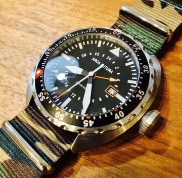 arca futura GMT 카모플라쥬 다이버 스타일