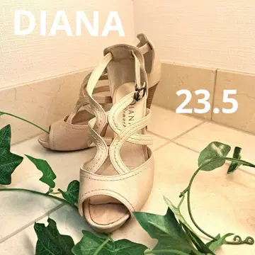 다이애나 웨지솔 샌들 베이지 23.5