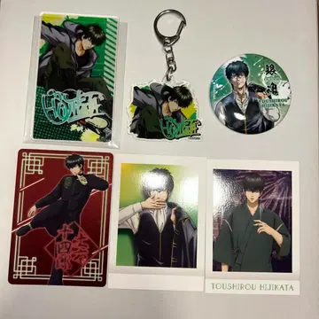은혼 히지카타 토시로 묶음 판매 캔뱃지 아크릴 키링 파샤 이거 폴라로이드