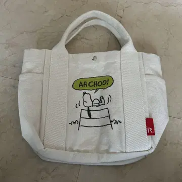 루토토 스누피 토트백 자수