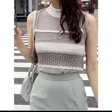 [ MURUA ] 크로셰 믹스 니트