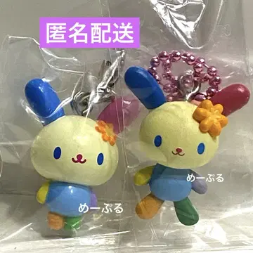 산리오 캐릭터즈 메지루시 액세서리 [우사하나] 마스코트 & 구미