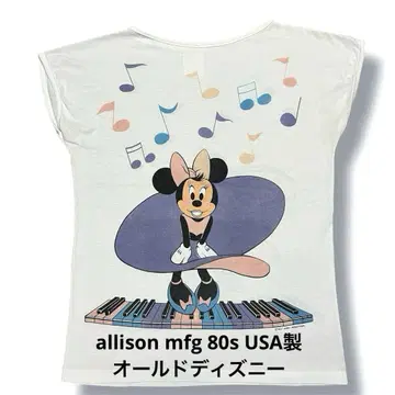 미니 마우스 80s USA제 티셔츠 allison mfg 디즈니