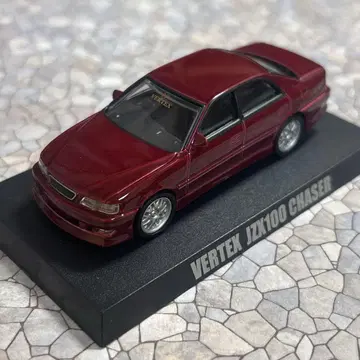 아오시마 옵션 1/64 베르텍스 체이서 JZX100 레드