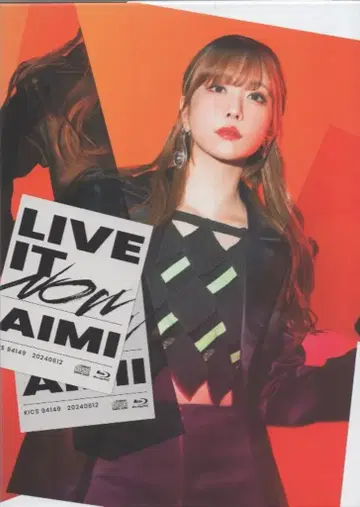 아이미 LIVE IT NOW 초회 한정판 오비 결품