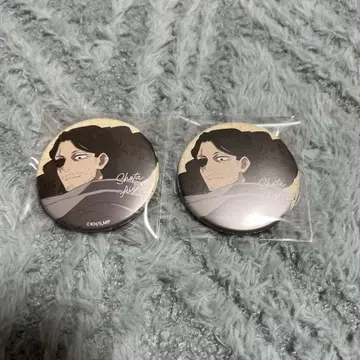 핸즈 콜라보 아이자와 쇼타 매트 캔뱃지 2개 세트