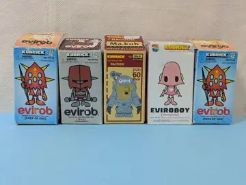 메디콤토이 큐브릭 evirob & Ma.kub 피규어 세트 5개