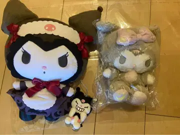 산리오 쿠로미 봉제 인형 마스코트와 봉제 인형 모음