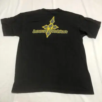 Local Motion 로고 티셔츠 블랙