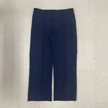 vintage 와이드 슬랙스 스트레이트 노멀코어 포멀