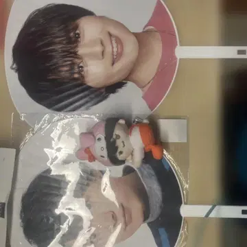 오오니시 류세이 부채 로손 콜라보 나니와단시