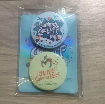 Mrs. GREEN APPLE TDR 쿨 서머 오프 캔뱃지