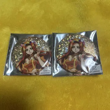 피치피치 피치 namco 남코 글리터 캔뱃지 사라
