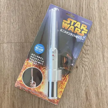 STAR WARS 스타 워즈 미니 네온 라이트 세이버 네온 컬러 파랑