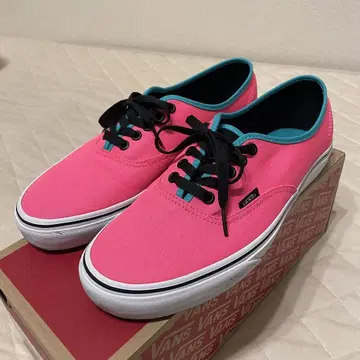 VANS Authentic (Brite) Neon Pink/Black