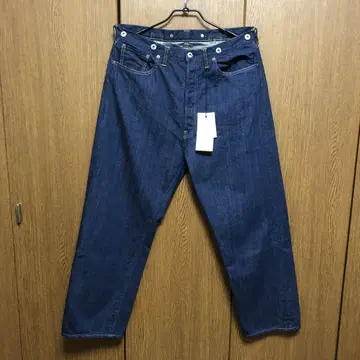 아프레쎄 No.22 Washed Wide Denim Pants