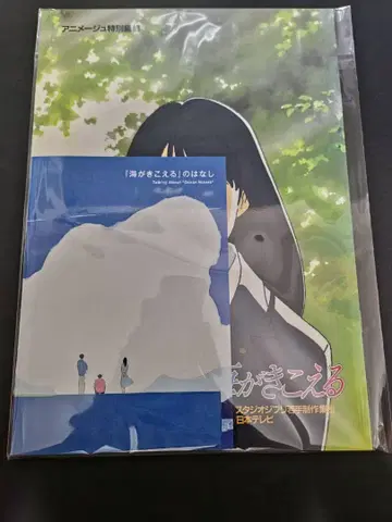 바다가 들린다 복각 영화 극장 한정 상영 기념 ZINE 팜플렛 (세트)