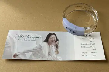 나카야마 미호 콘서트 투어 Trois 투어 굿즈 뱅글 라이트 응원봉