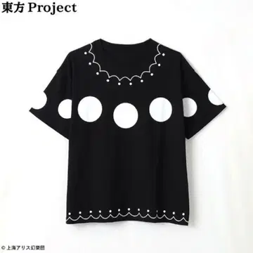 동방 Project 도레미 스위트 코스튬 T셔츠 블랙 M