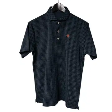 맨싱 Munsingwear 골프웨어 반팔 피케 셔츠 원 포인트