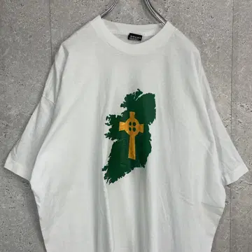 90년대 USA제 프린트 티셔츠 구제 의류 2XL