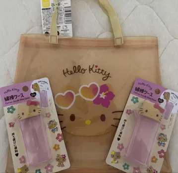 일광화상 키티 PVC 토트백 면봉 케이스 캔두