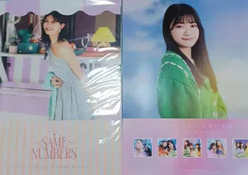 노기자카46 오쿠다 이로하 회장에서만 판매되는 한정판 포스터 2장