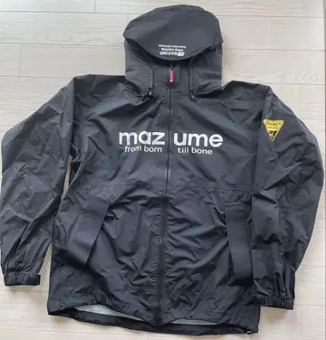 mazume 우비 세트 블랙 XL