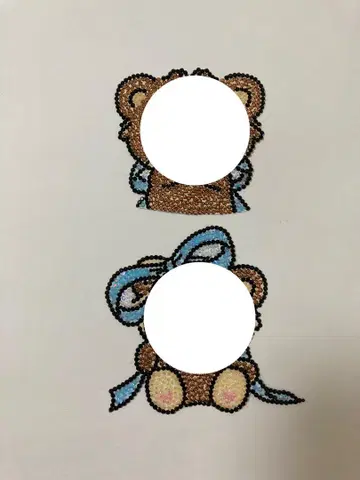 데코 부채 부품