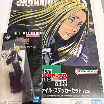 SAKAMOTO DAYS 제일복권 카미가카리 아크릴 스탠드 스티커