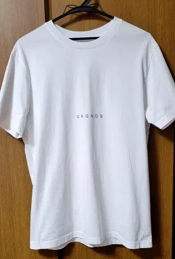 CRONOS BLACK SUPIMA COTTON T-SHIRTS 크로노스