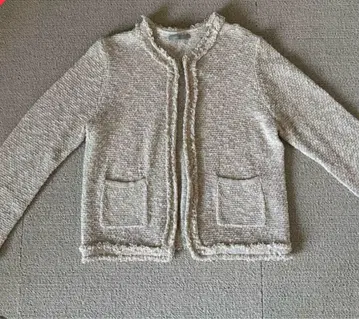 Theory luxe 노카라 재킷 베이지 계열