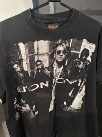 BON JOVI keep the faith 투어 티셔츠 블랙