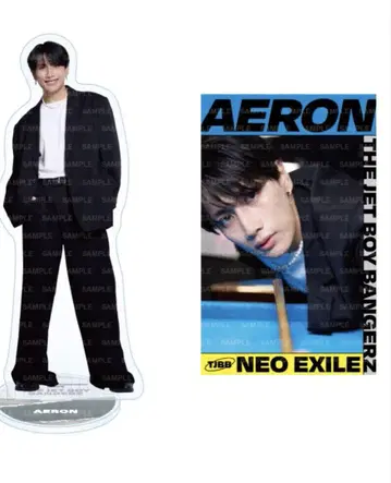 2025년 달력 BIG 아크릴 스탠드 & 스티커 세트 AERON