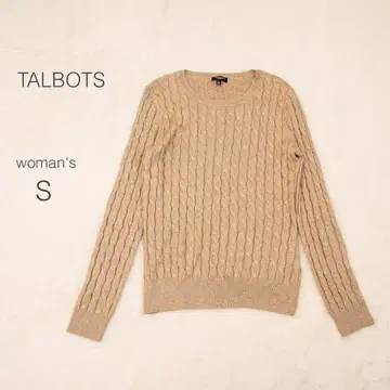 [ TALBOTS ] 탈봇 니트 상의 라메 고급스러움 슬림 고급 새상품급