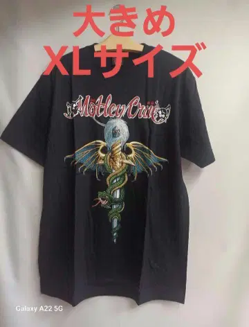 밴딩 티셔츠 MOTLEY CRUE 모토리 크루 XL 사이즈