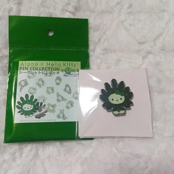 오사카 만국 박람회 모키티 일본관 핀 배지 미역