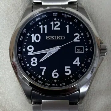 세이코 셀렉션 SBTM329 티타늄 솔라 전파 SEIKO 시인성