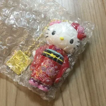 헬로키티 전시회 시크릿 마스코트 참 A 기모노
