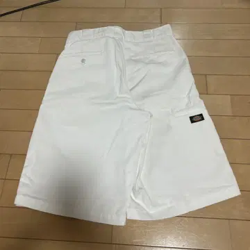 디키즈 하프 팬츠 화이트 치노 팬츠