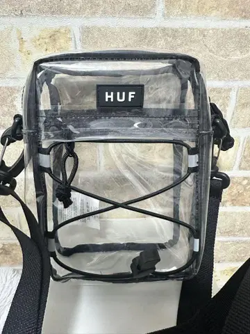 HUF 투명 숄더백 (미사용)