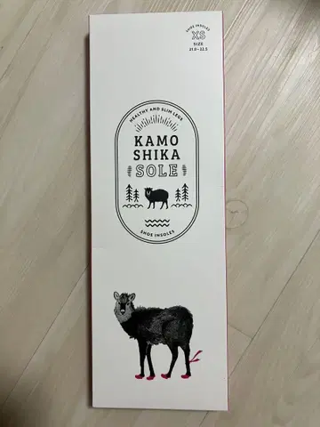 카모노시카 밑창 XS (21~22.5cm) 미사용 새상품