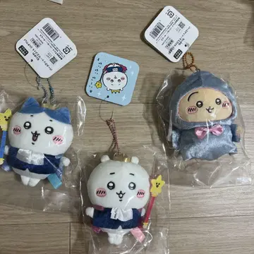 치이카와 (먼작귀) 생일 마스코트 하치와레 토끼 3종