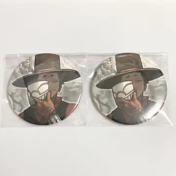 [익명 배송] 히로아카 원화전 컬렉션 캔뱃지 Mr. 컴프레스 2세트