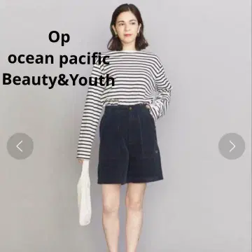 Op 코듀로이 숏팬츠 블랙