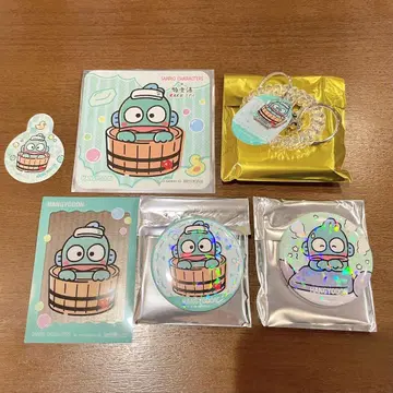 산리오 극락탕 콜라보 굿즈 한교동 6세트 허피단브이