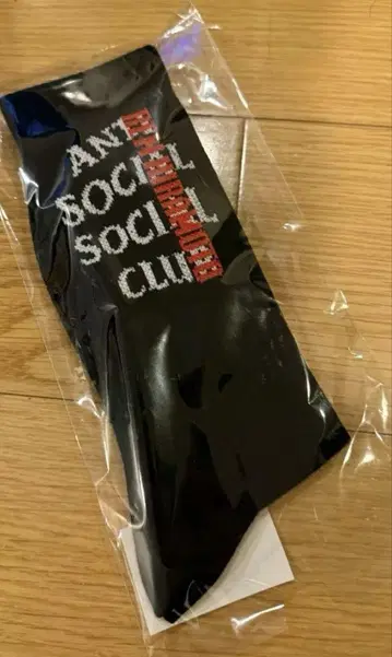 Anti Social Social Club x 히라모토 렌 삭스 블랙
