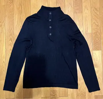 Banana Republic 실크 캐시미어 니트 블랙